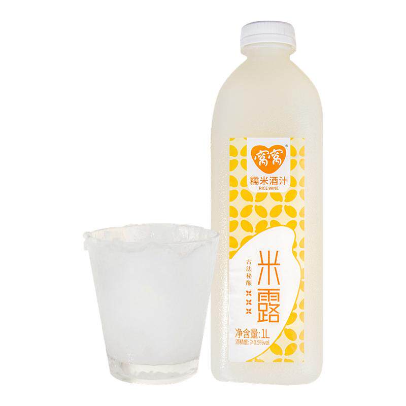 窝窝米露米酒1l装浑浊醪糟低度