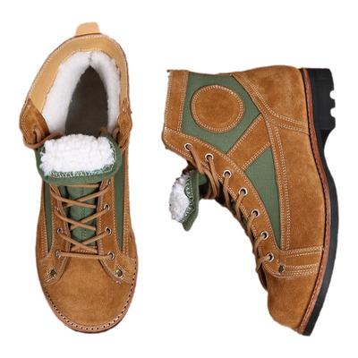 3516冬季保暖户外羊毛伞兵靴