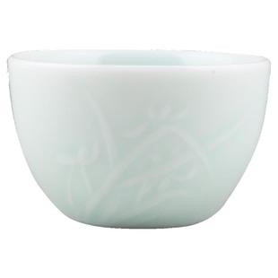 三勤堂茶具道主人杯女单杯影青陶瓷品茗杯景德镇功夫茶具个人专用