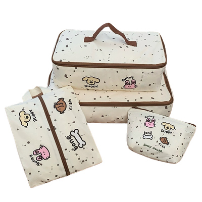 原创卡通乐园旅行收纳袋衣物内衣收纳包行李箱防水分装袋旅游神器