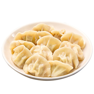 锦溪麦田鱼肉饺子速冻水饺韭菜儿童营养早餐手工大馅装冷冻半成品