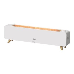 美的踢脚线取暖器家用节能石墨烯电暖器气神器卧室大面积暖风机