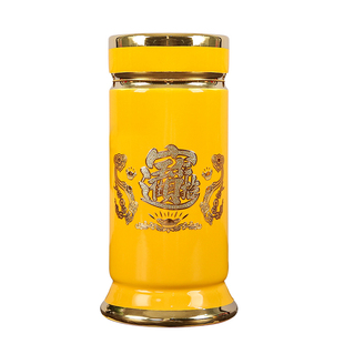 陶瓷香桶家用陶瓷供佛招财竹签香桶招财进宝香筒装香桶上香线香桶