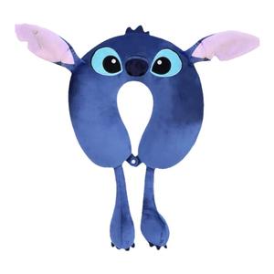 迪士尼正版史迪仔护颈u型枕记忆棉草莓熊办公室午休旅行便携靠枕