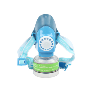 地球防毒面罩甲醛喷漆工业防护防化半面罩自吸式防有机蒸气