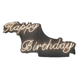 派对30days100天生日快乐led字母灯happybirthday发光霓虹灯party