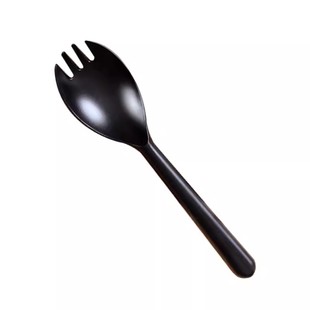 独立包装叉勺一次性叉子一体塑料蛋糕甜品沙拉商用单独叉纸巾勺子