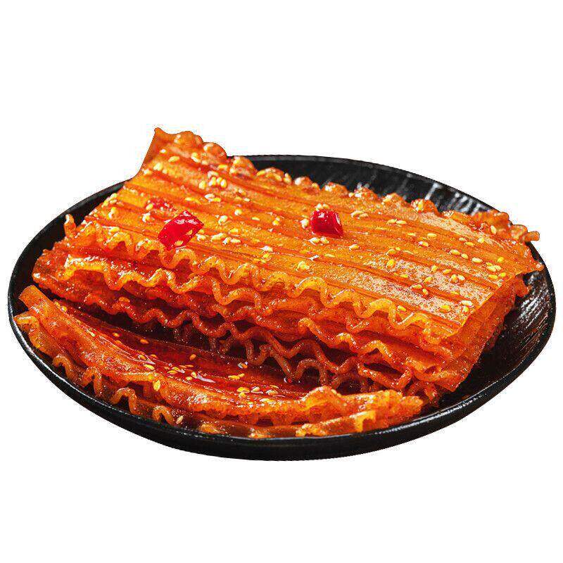 鲜辣妈童年风味素牛蹄筋辣片
