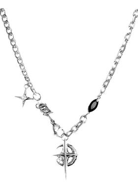 Gummv钛钢项链男生吊坠古巴嘻哈