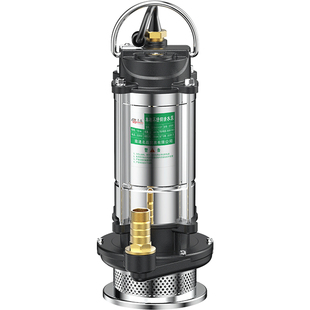 潜水泵220v高扬程大流量电动水泵抽水浇菜家用农用灌溉小型污水泵