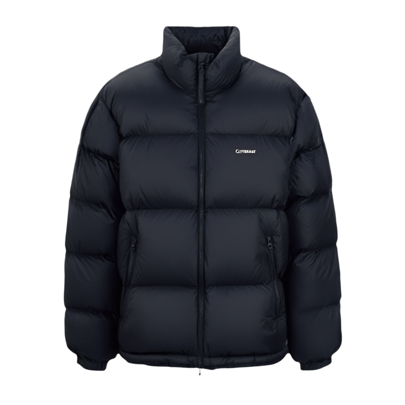 崔秀彬明星同款羽绒服