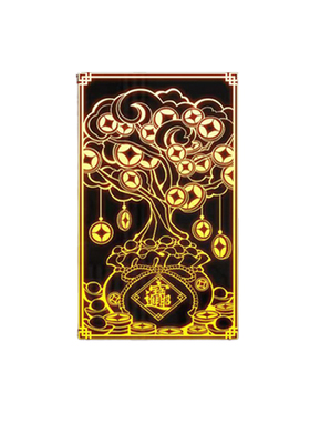 招财进宝发财树摇钱树黄铜米缸