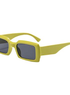 多巴胺穿搭墨镜女个性辣妹眼镜潮