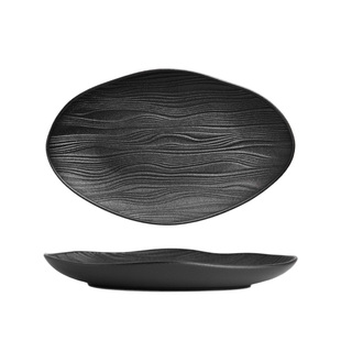 陶瓷鱼盘家用蒸鱼盘子简约高级感菜盘新款烤鱼盘创意餐具鱼碟装鱼