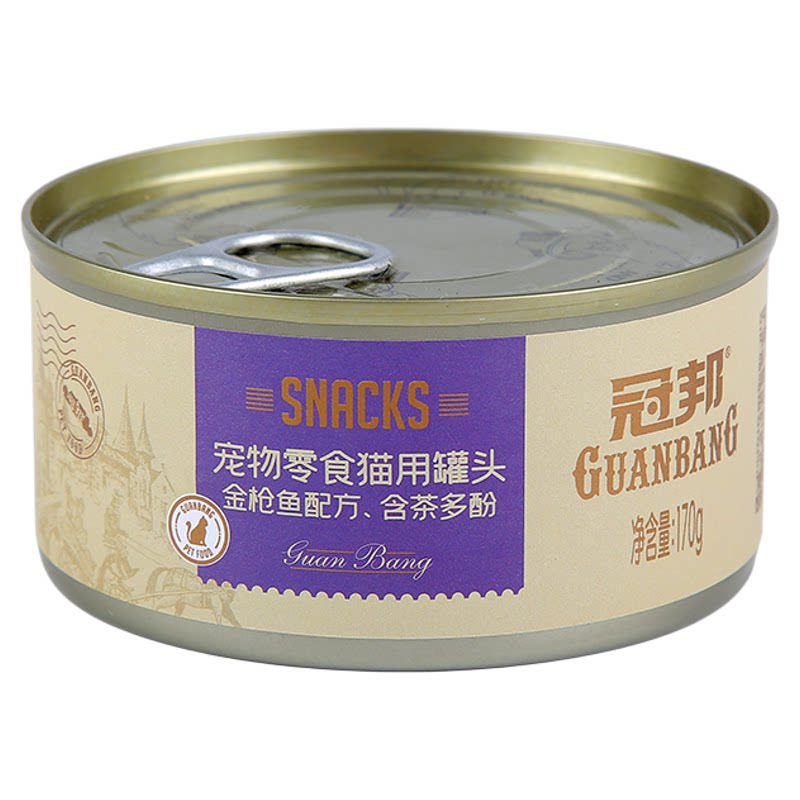 冠邦主食猫罐头猫咪零食增肥发腮猫零食罐