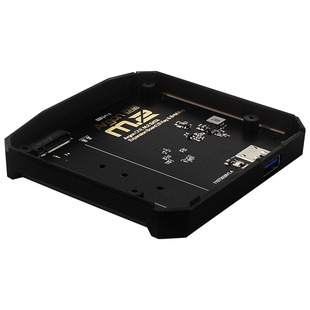 树莓派4B SSD固态硬盘模块M.2 SATA总线 NVMe Argon one V2扩展板