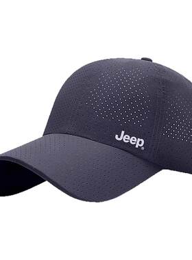 jeep吉普大头围鸭舌帽透气棒球帽