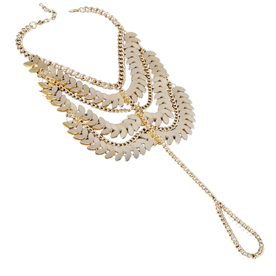 欧美饰品时尚范儿复古金属链条女