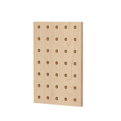 入户玄关洞洞板实木板展示收纳架