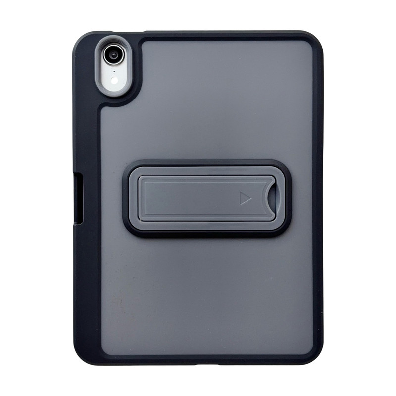 支架肤感撞色笔槽壳适用苹果ipad10代平板保护套air8/air6磨砂mini6/7/air5防摔ipadpro/小米pad6/7/8平板壳