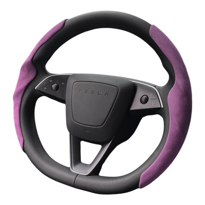 特斯拉焕新modely/3树莓紫色内饰