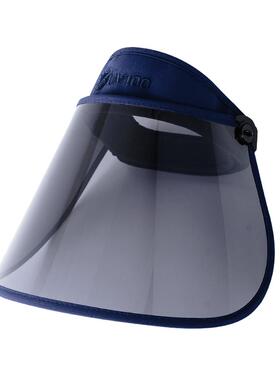 UV100空顶防晒帽透气遮阳面罩夏