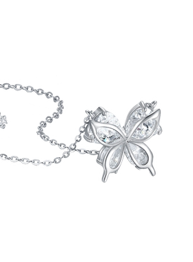 【生日礼物】周大生蝴蝶项链