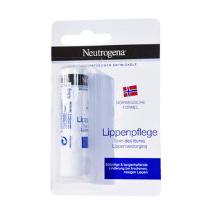 现货 德国露得清Neutrogena挪威配方舒缓干燥滋润保湿润唇膏4.8g