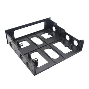 光驱位转软驱位支架 5.25寸转3.5寸 电脑机箱面板硬盘托架台式机