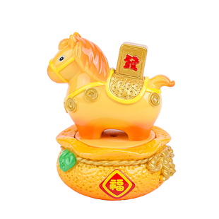 马年吉祥物摆件盲盒2026马上有钱转转装饰新年春节礼物创意小礼品
