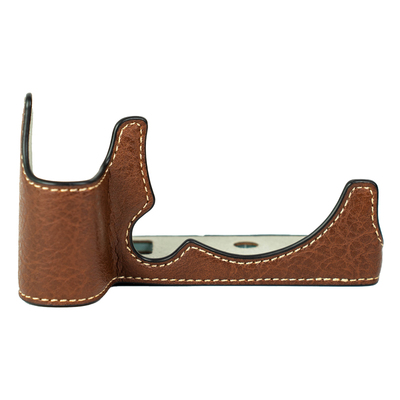 佳能R10相机保护套r8相机包r5半包底座r6二代微单RP皮套壳配件女