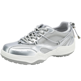 UBZ 厚底德训鞋女2026春季新款百搭透气休闲运动跑步老爹鞋登山鞋