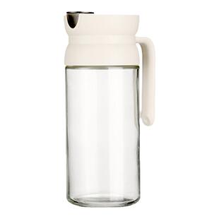 FaSoLa自动开合油壶厨房玻璃家用油罐防漏酱醋高硼硅按压不挂油瓶