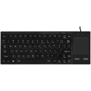 触摸板鼠标USB有线键盘PS2工业机柜专用电脑笔记本2.4G无线鼠键套