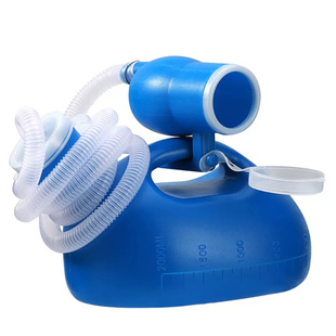 尿壶老人男大号尿壶男士老年人尿壶夜壶卧床接尿器带管男童小便壶