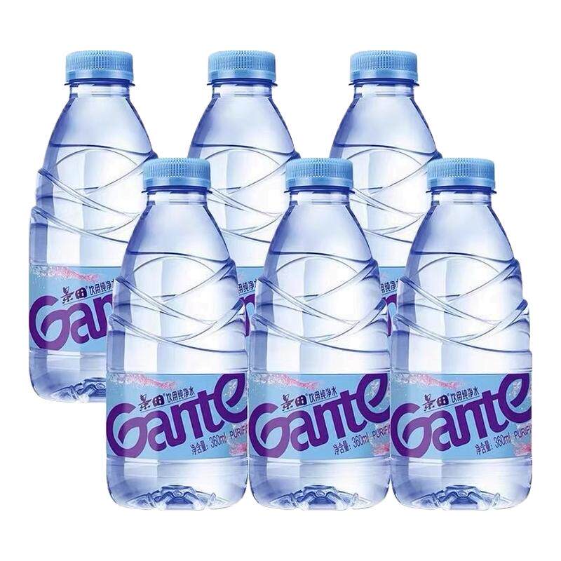 【官方正品】景田360ml*24瓶纯净饮用水纯净水会议接待用水整箱批