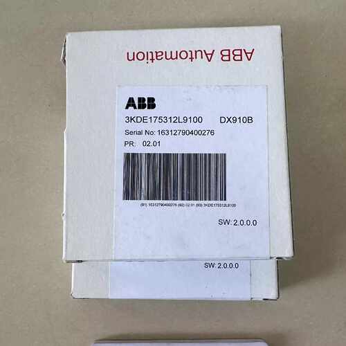 议价全新ABB数字量输入/输出模块 DX910B原装现货3KDE175312L9100