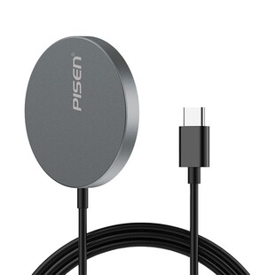 品胜适用iPhone17苹果16无线充电器磁吸magsafe快充13mini12promax手机30w充电头套装通用快充桌面底座