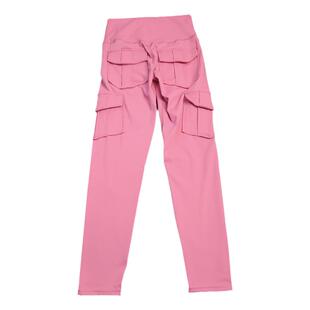 瑜伽裤显瘦裤子弹力速干跑步长裤紧身高腰新款口袋健身房训练打底