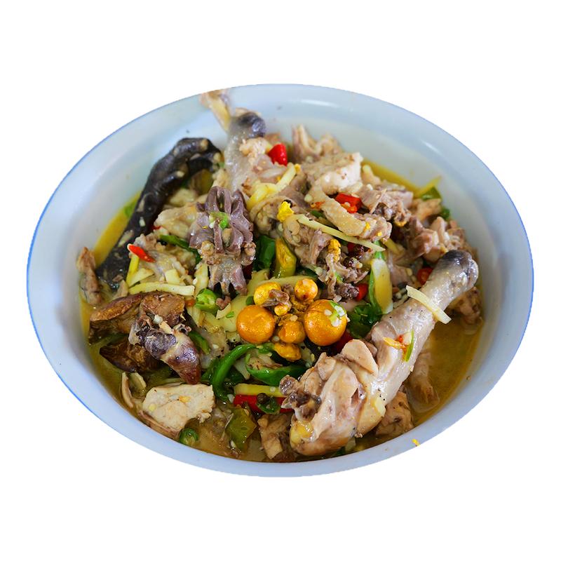 农家炒土鸡 月子鸡 家常煮鸡孕妇滋补 散养跑山走地土鸡 农村美食