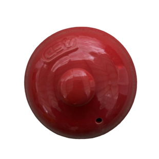 康舒红色陶瓷砂锅盖子单盖耐高温加厚防烫锅盖煲仔盖汤煲炖锅煲盖