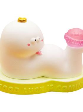 蛇来运转生肖本命年扩香石无火香薰石膏车载家居办公桌生日礼物