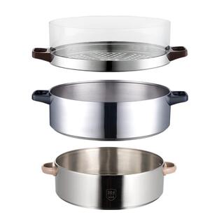 电蒸锅蒸屉蒸笼架蒸格304不锈钢蒸配件家用商用隔水蒸架通用原装