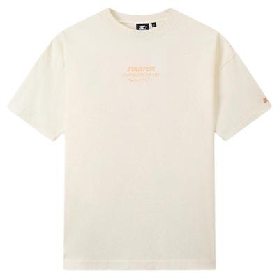 STARTER短袖T恤2025夏季新款男生女生美式纯棉百搭做旧休闲上衣