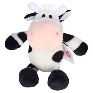 ENMA STUDIO一只小奶牛可爱毛绒公仔情侣书包挂件ins创意钥匙扣萌