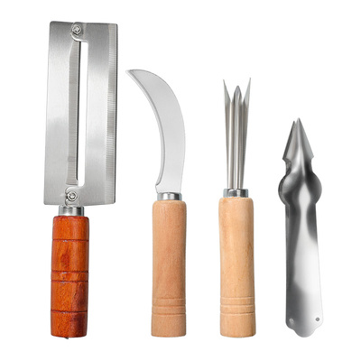 削菠萝神器甘蔗香蕉专用水果刀