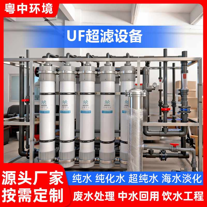 大型超纯水EDI模块 edi超纯水模块uf超滤膜ro反渗透双级设备厂家