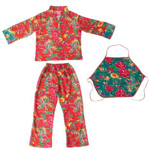 东北大花布衣服女村姑二人转演出服姐妹装搞笑广场舞秧歌服套装