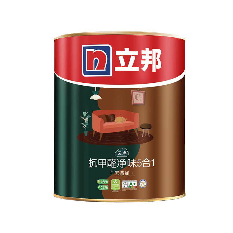 立邦乳胶漆墙漆室内自刷翻新改色
