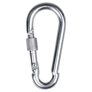 不锈钢弹簧扣登山锁扣安全保险扣钥匙葫芦链条绳扣环狗链卡扣绳环